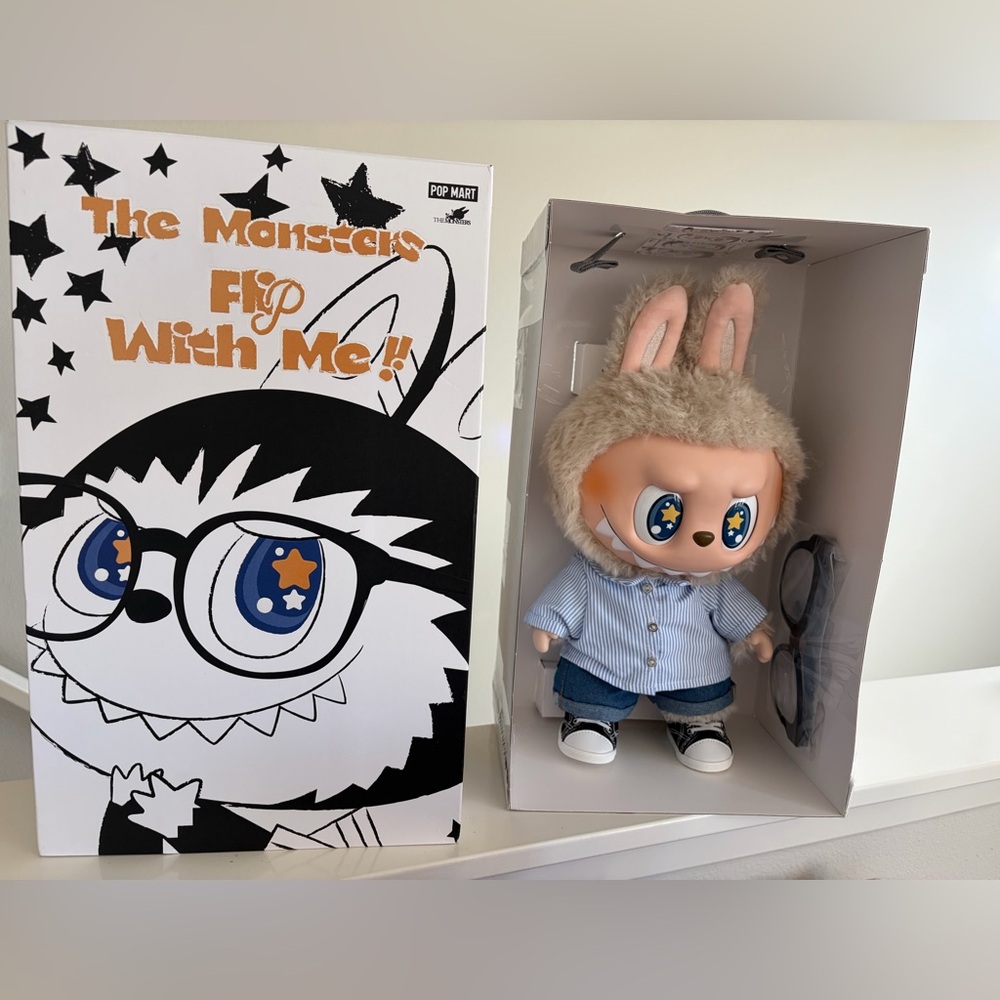 POP MART The Monsters Flip With Me Figure NIB ✨